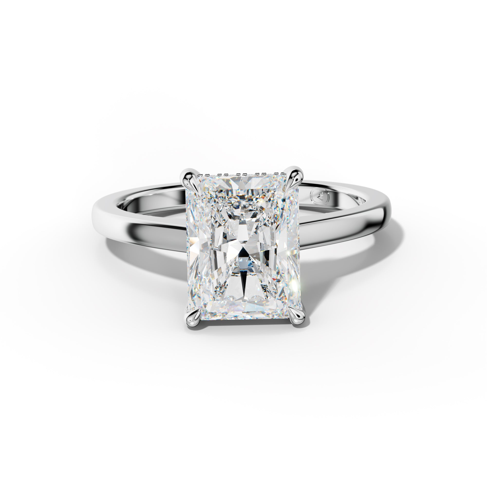 Lilly Radiant Diamond Engagement Ring